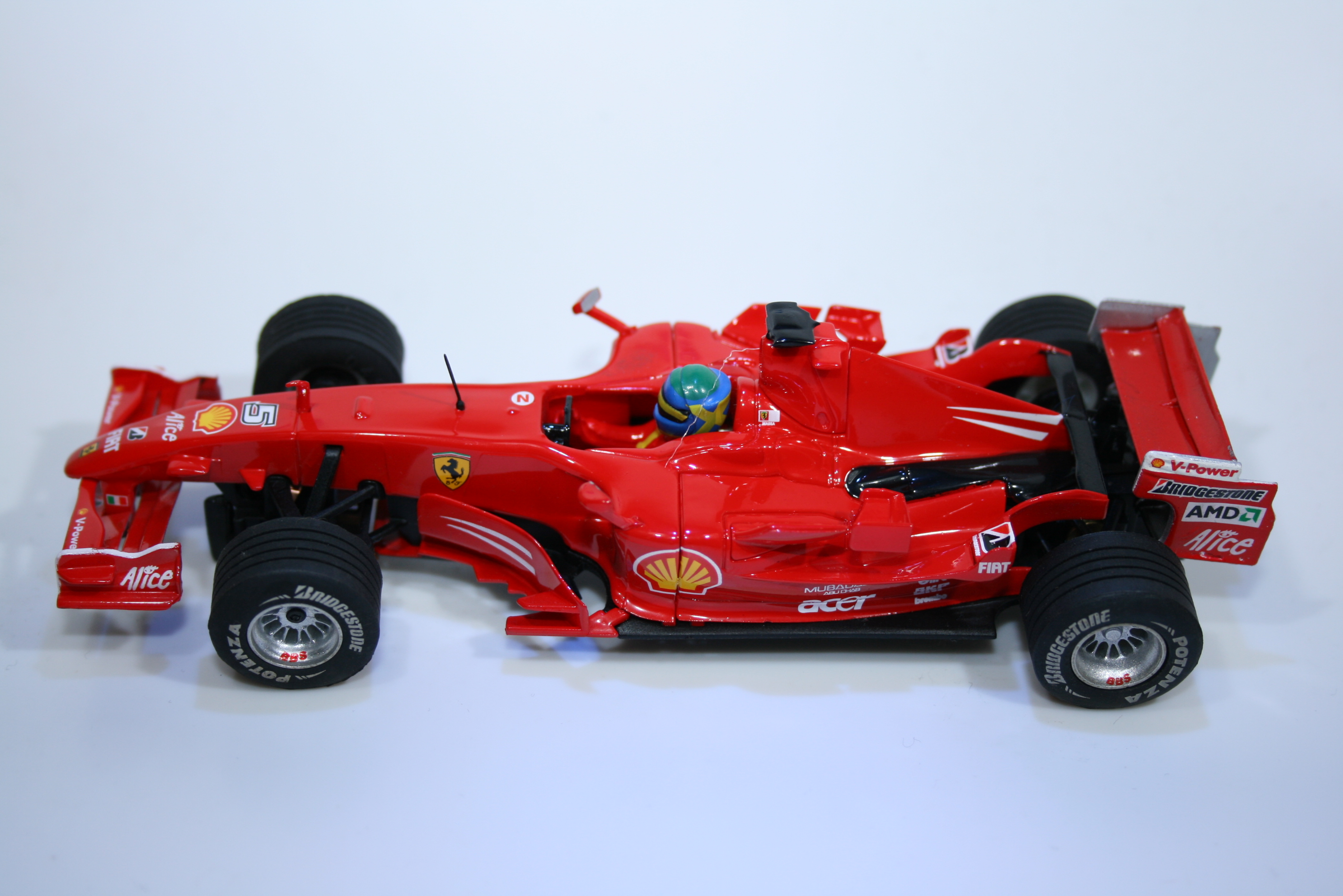 413 Ferrari F2007 2007 F Massa SCX 6280 2008 Boxed