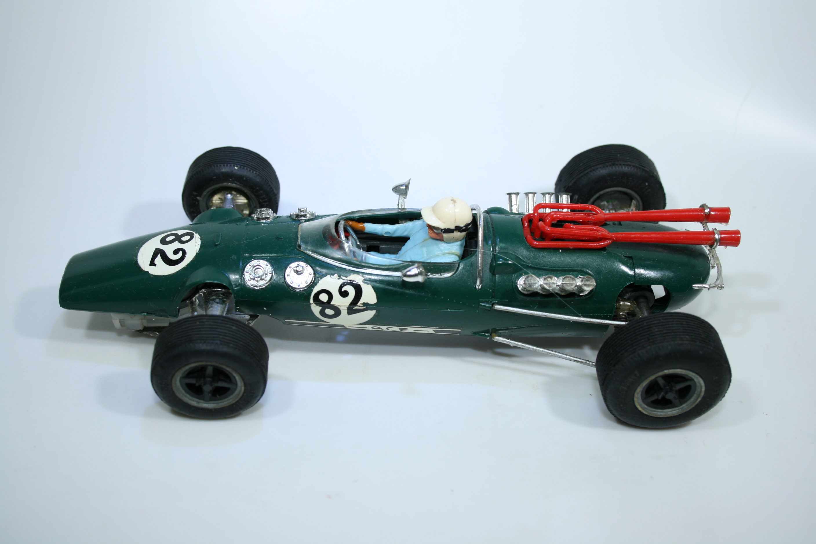 2044 Lotus 38 1965 J Clark Scalextric Super24 24C/500 1967 1:24