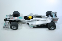 2234 Mercedes MGP W01 N Rosberg Scalextric C1267 2010 Set Car Boxed