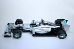 925 Mercedes F1 W05 Hybrid 2014 L Hamilton Scalextric C3593A 2015 Boxed