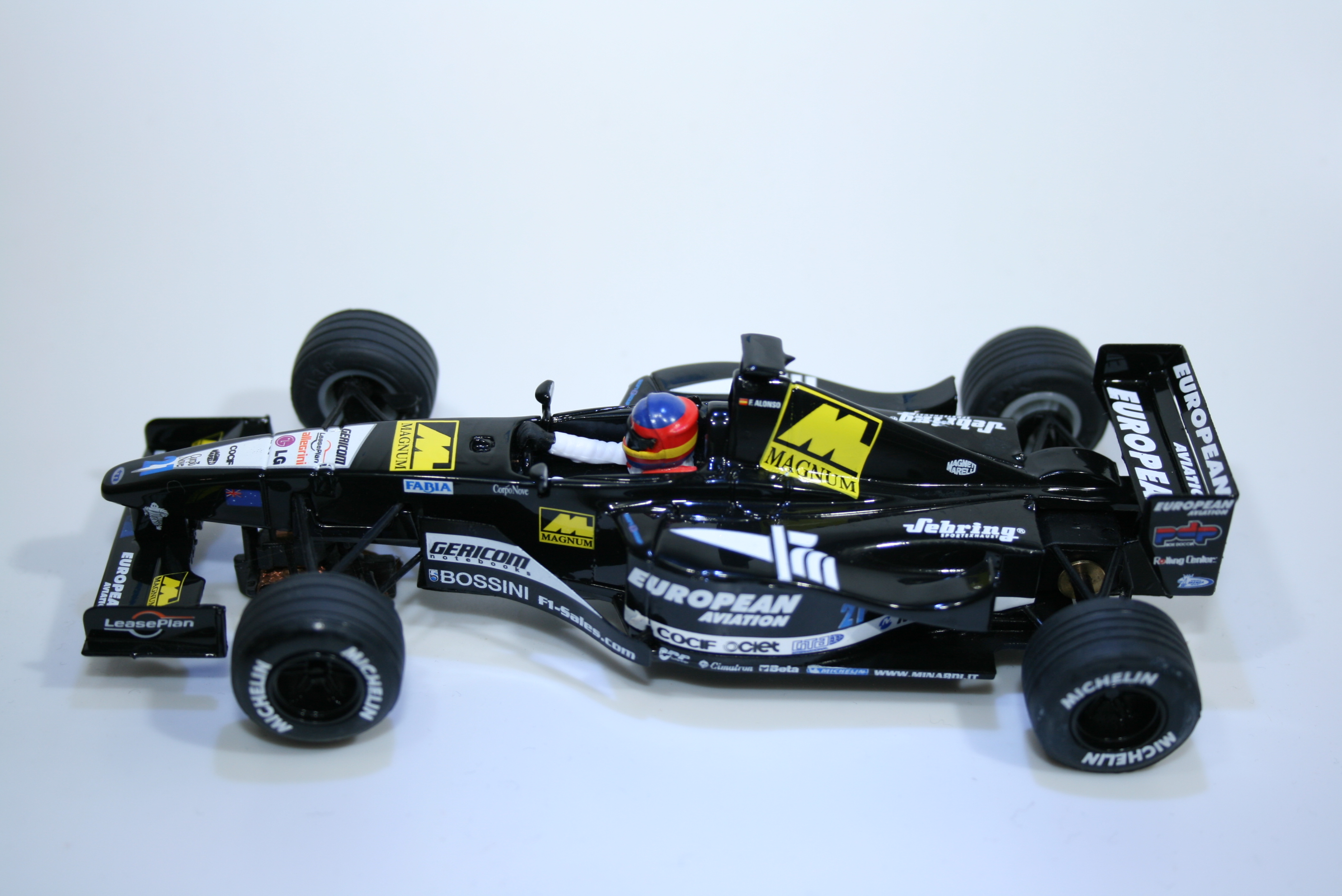 783 Minardi PS01 2001 F Alonso SCX 6070 2001 Boxed