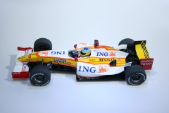 555 Renault R29 2009 F Alonso Scalextric C2987 2009 Boxed