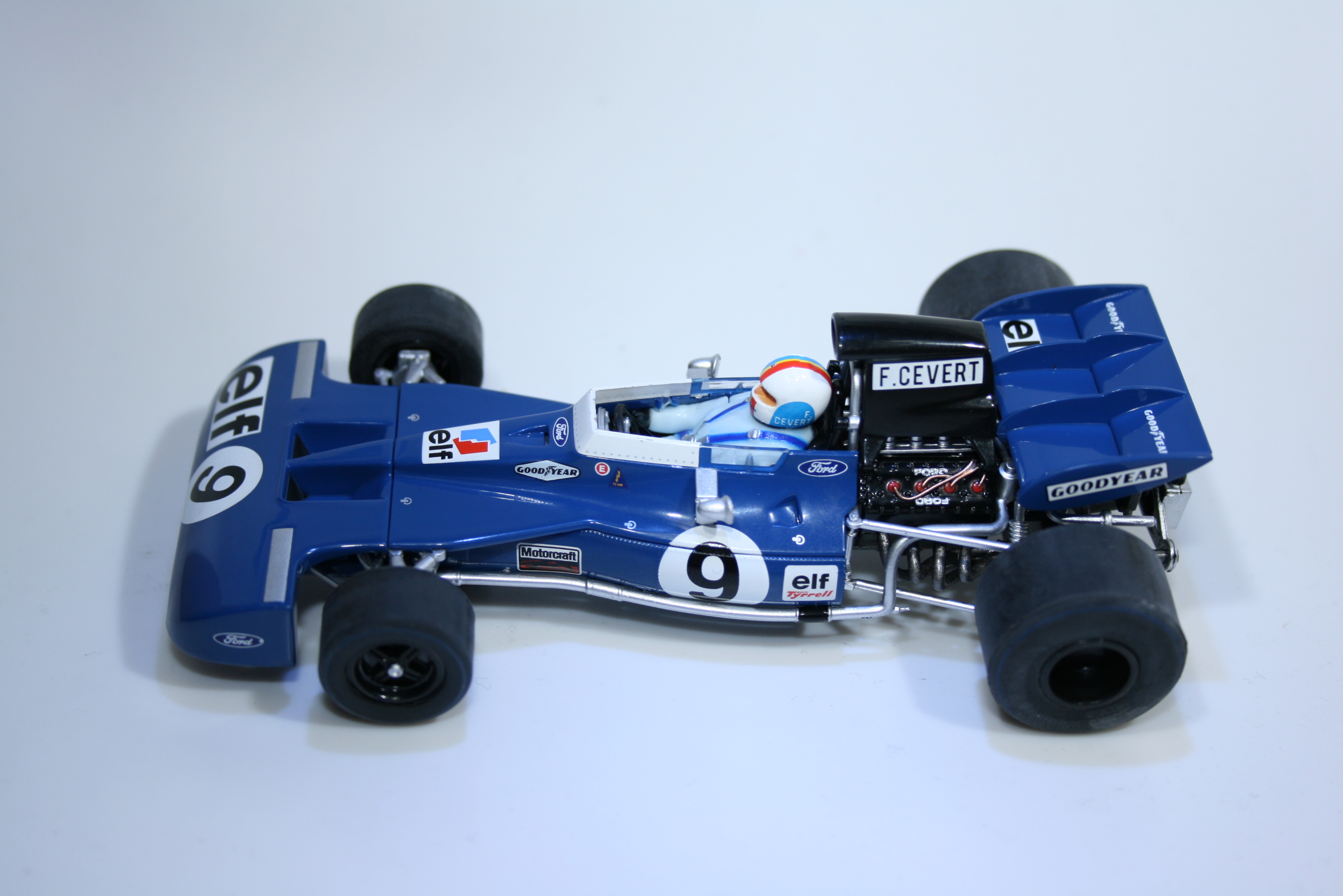 896 Tyrrell 002 1971 F Cevert Scalextric C3759A 2015 Boxed